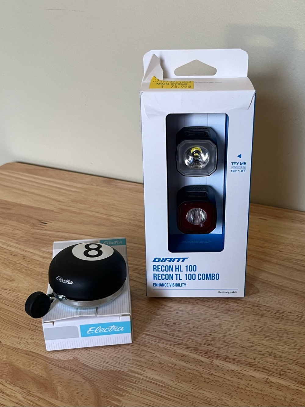 Cycling Safety Gear Bike Lights and Bell